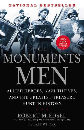 Book cover to 'The Monuments Men'