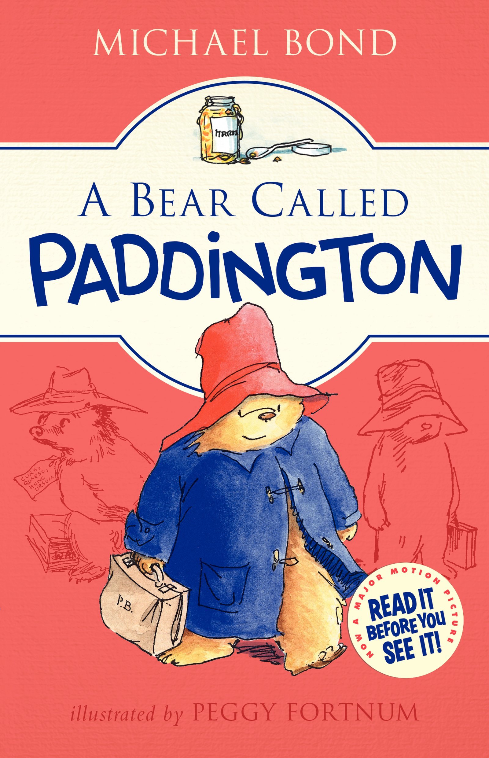 Book cover to 'A Bear Called Paddington'