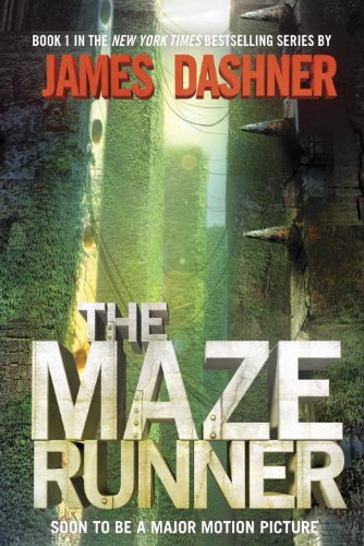 Book cover to 'The Maze Runner'