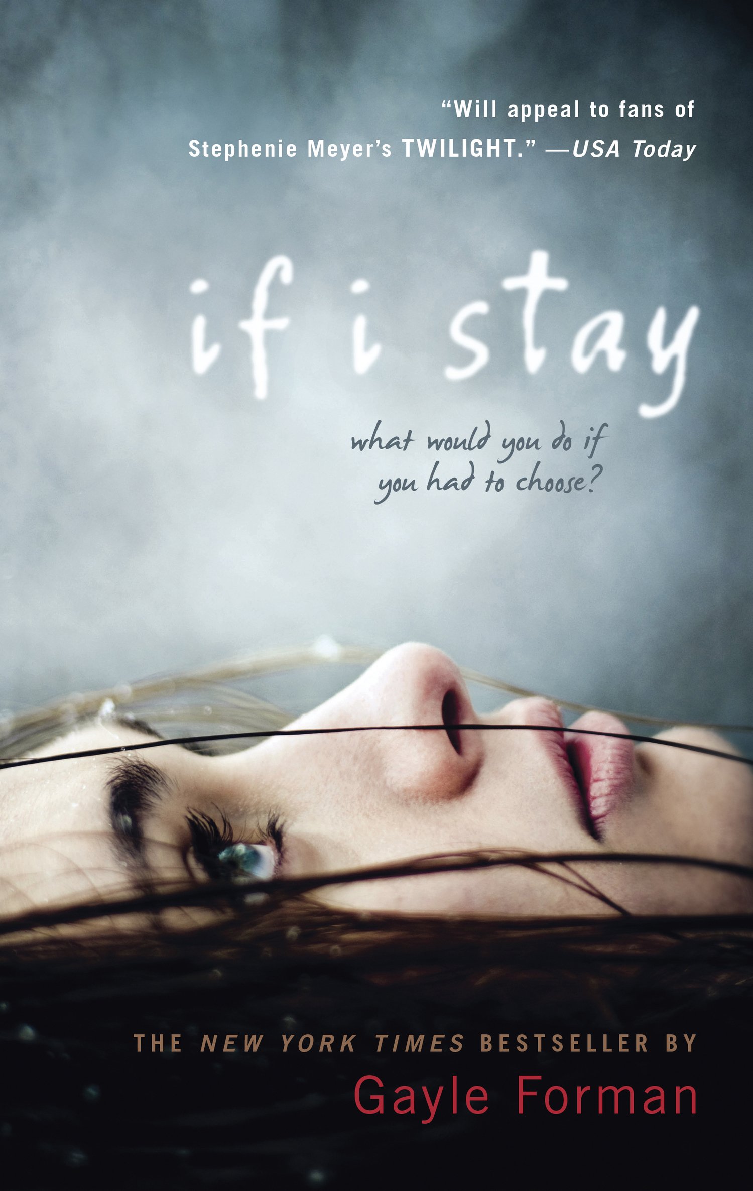 Book cover to 'If I Stay'