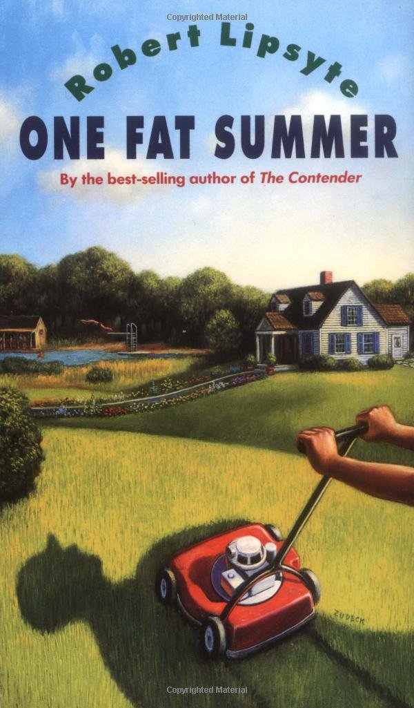 Book cover to 'One Fat Summer'