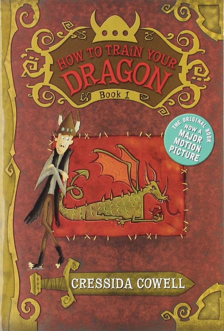 Book cover to 'How to Train Your Dragon'